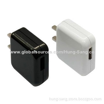 USB Mobile Chargers, 5V DC Output Voltage and 0.15 to 2A Charging Rate